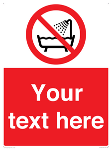 PL7660: Custom Do not use this device in a bathtub shower or water-filled reservoir
