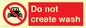 PL7732: Do not create wash