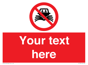 PL7733: Custom prohibition do not create wash no speeding of watercraft