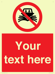PL7733: Custom prohibition do not create wash no speeding of watercraft