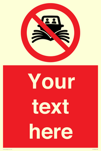 PL7733: Custom prohibition do not create wash no speeding of watercraft