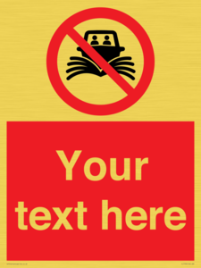 PL7733: Custom prohibition do not create wash no speeding of watercraft