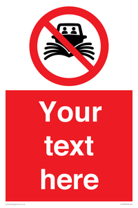 PL7733: Custom prohibition do not create wash no speeding of watercraft