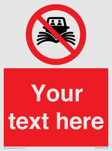 PL7733: Custom prohibition do not create wash no speeding of watercraft