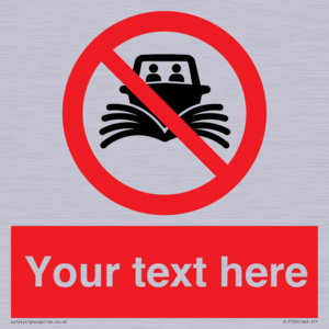 PL7733: Custom prohibition do not create wash no speeding of watercraft