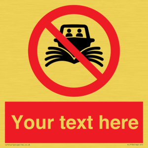 PL7733: Custom prohibition do not create wash no speeding of watercraft