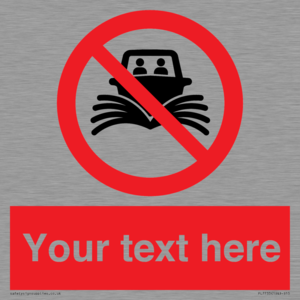 PL7733: Custom prohibition do not create wash no speeding of watercraft