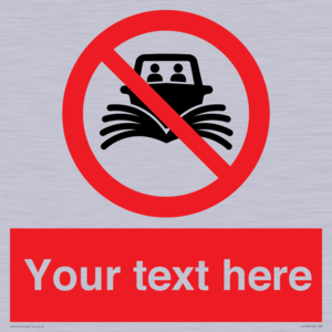 PL7733: Custom prohibition do not create wash no speeding of watercraft