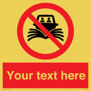 PL7733: Custom prohibition do not create wash no speeding of watercraft