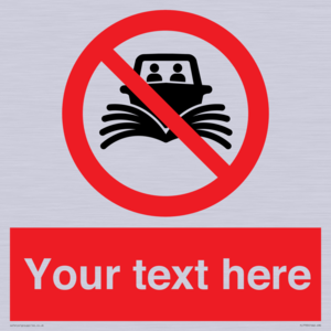 PL7733: Custom prohibition do not create wash no speeding of watercraft