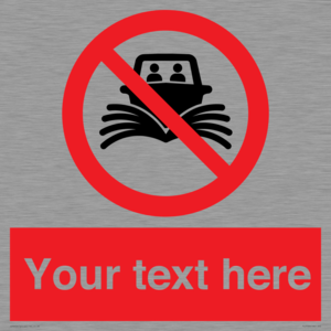 PL7733: Custom prohibition do not create wash no speeding of watercraft