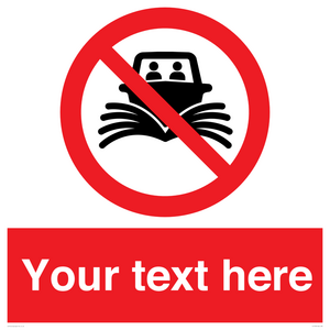 PL7733: Custom prohibition do not create wash no speeding of watercraft
