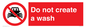PL7738: Do not create a wash