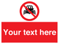 PL7742: Custom prohibition do not create wash no speeding of watercraft