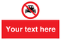 PL7742: Custom prohibition do not create wash no speeding of watercraft