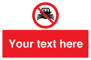 PL7742: Custom prohibition do not create wash no speeding of watercraft