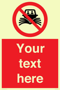 PL7742: Custom prohibition do not create wash no speeding of watercraft