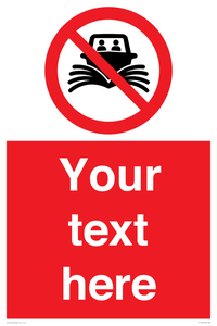 PL7742: Custom prohibition do not create wash no speeding of watercraft