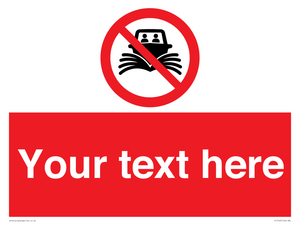 PL7742: Custom prohibition do not create wash no speeding of watercraft