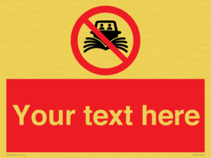 PL7742: Custom prohibition do not create wash no speeding of watercraft