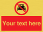 PL7742: Custom prohibition do not create wash no speeding of watercraft
