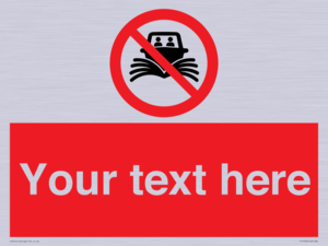 PL7742: Custom prohibition do not create wash no speeding of watercraft