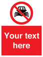 PL7742: Custom prohibition do not create wash no speeding of watercraft