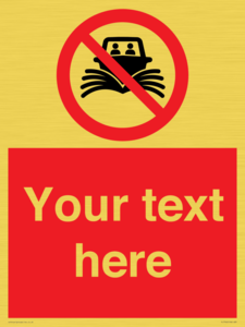 PL7742: Custom prohibition do not create wash no speeding of watercraft