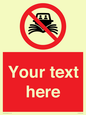 PL7742: Custom prohibition do not create wash no speeding of watercraft