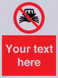 PL7742: Custom prohibition do not create wash no speeding of watercraft