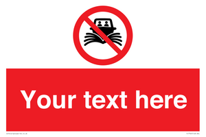PL7742: Custom prohibition do not create wash no speeding of watercraft