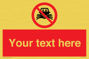 PL7742: Custom prohibition do not create wash no speeding of watercraft