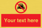 PL7742: Custom prohibition do not create wash no speeding of watercraft