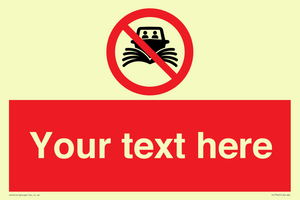 PL7742: Custom prohibition do not create wash no speeding of watercraft