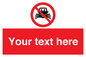 PL7742: Custom prohibition do not create wash no speeding of watercraft