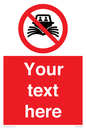 PL7742: Custom prohibition do not create wash no speeding of watercraft