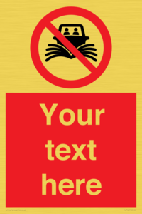 PL7742: Custom prohibition do not create wash no speeding of watercraft