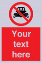 PL7742: Custom prohibition do not create wash no speeding of watercraft
