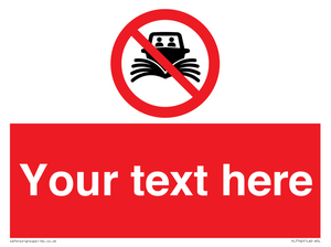 PL7742: Custom prohibition do not create wash no speeding of watercraft