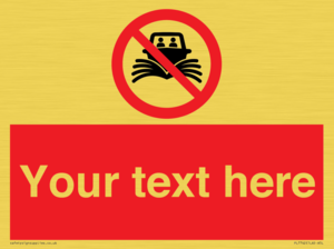 PL7742: Custom prohibition do not create wash no speeding of watercraft