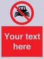 PL7742: Custom prohibition do not create wash no speeding of watercraft