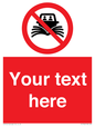 PL7742: Custom prohibition do not create wash no speeding of watercraft