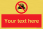 PL7742: Custom prohibition do not create wash no speeding of watercraft