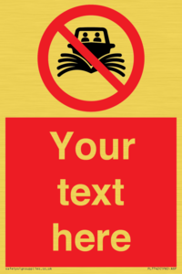 PL7742: Custom prohibition do not create wash no speeding of watercraft