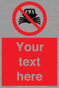 PL7742: Custom prohibition do not create wash no speeding of watercraft