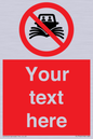PL7742: Custom prohibition do not create wash no speeding of watercraft