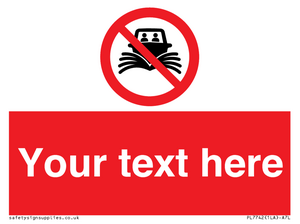 PL7742: Custom prohibition do not create wash no speeding of watercraft