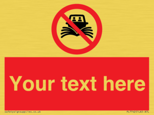 PL7742: Custom prohibition do not create wash no speeding of watercraft