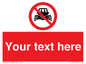 PL7742: Custom prohibition do not create wash no speeding of watercraft