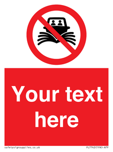 PL7742: Custom prohibition do not create wash no speeding of watercraft